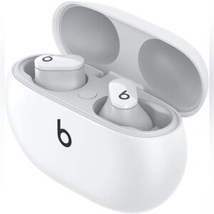 New! - White - Beats Studio Buds - True Wireless Headphones W/ ANC